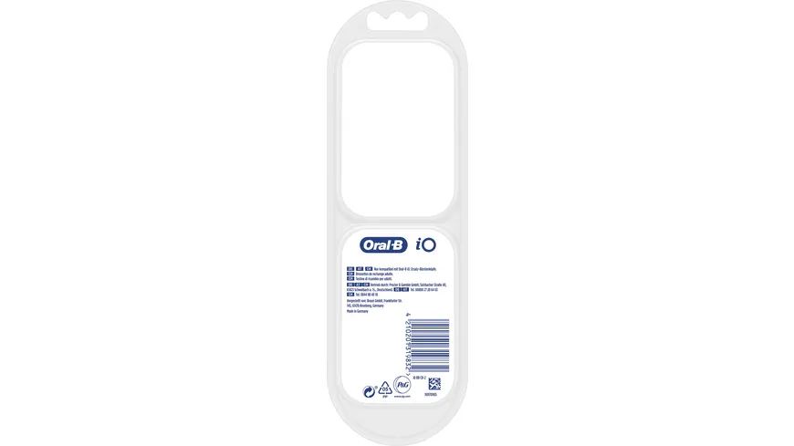 Oral-B Aufsteckbürsten iO Ultimative Reinigung BLACK 2er