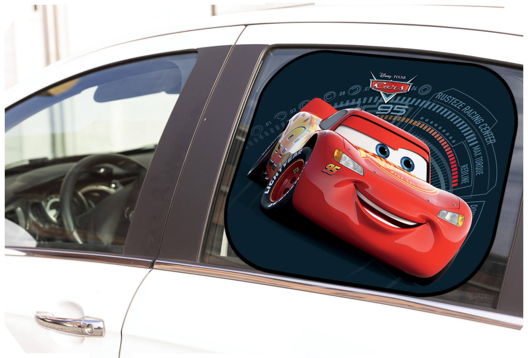 "Cars" Sonnenschutz von Disney, 35 x 44 cm, 2 Stück - ATU