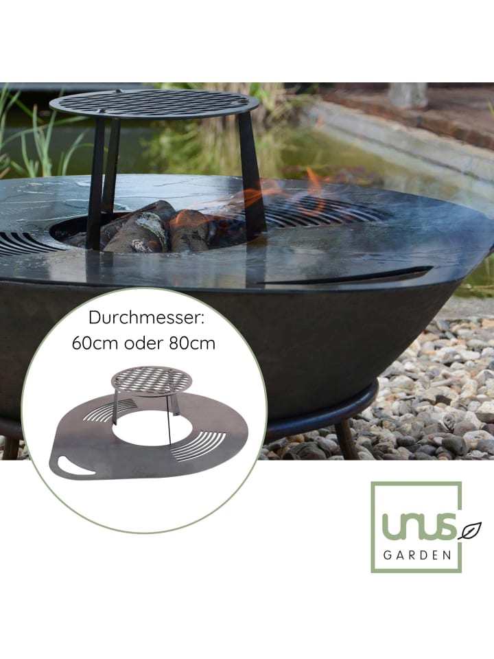 UNUS Grillplatte in Schwarz günstig kaufen
