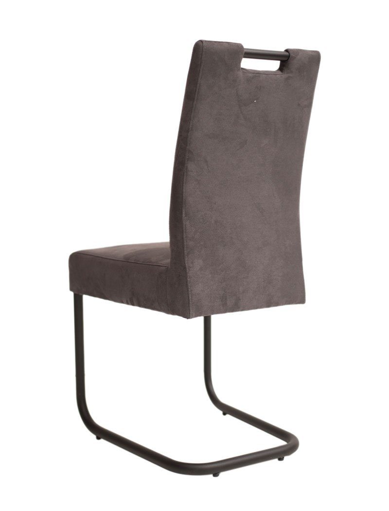 expendio Eckbankgruppe Gunar 1XL, (komplette Tischgruppe, Spar-Set, 4-tlg), Tisch Gunar Eiche rustikal + Eckbank Eda 3 + Bank + Stuhl Kato Gray