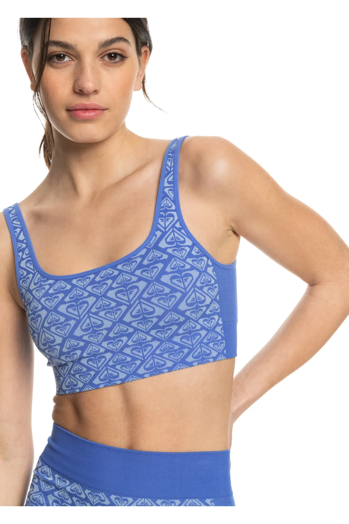 Roxy  Sport-BH ERJKT04107 AGAVE GRÜN VERY VISTA STRIPE
