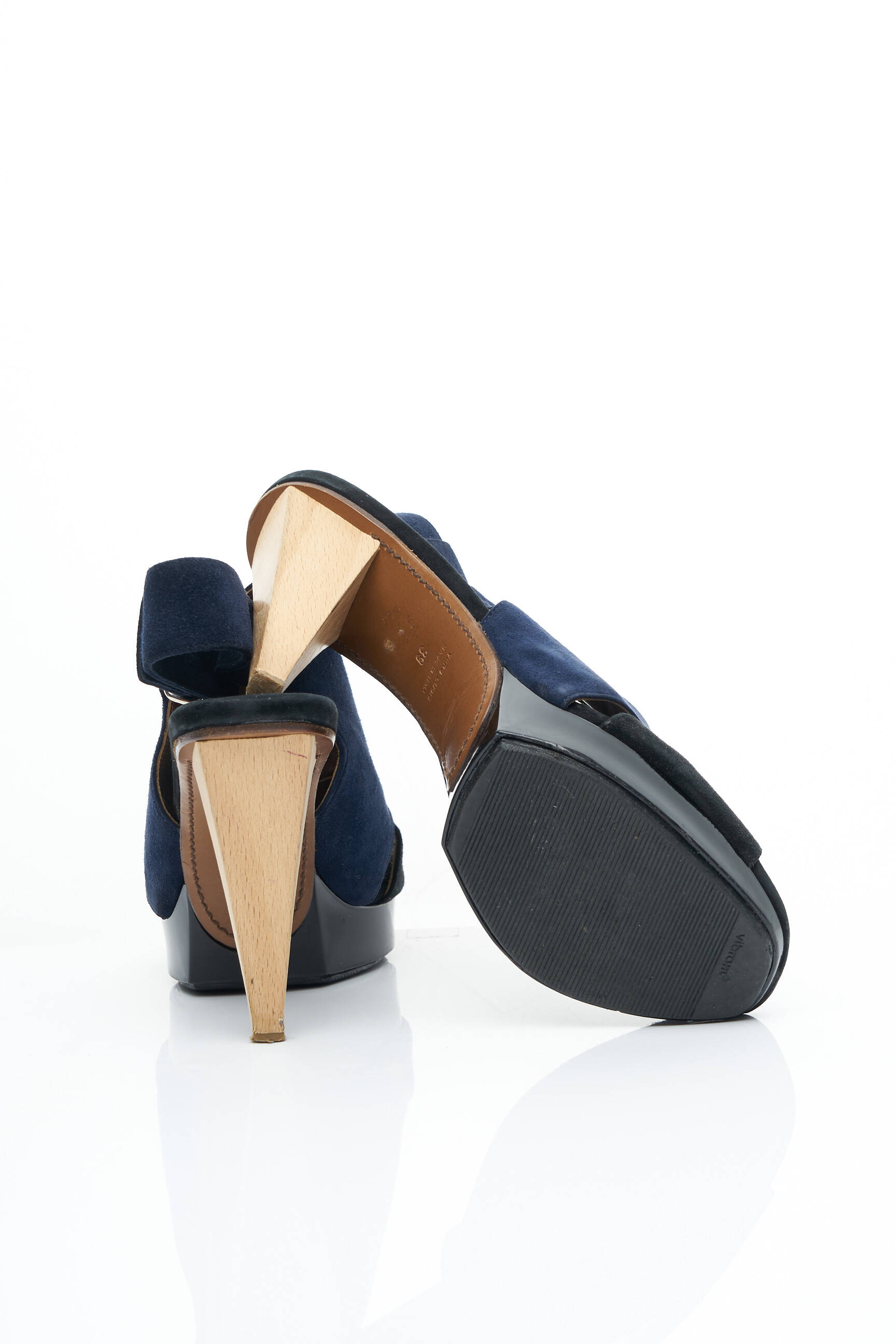 Marni Sandales Nu Pieds Femme couleur bleu