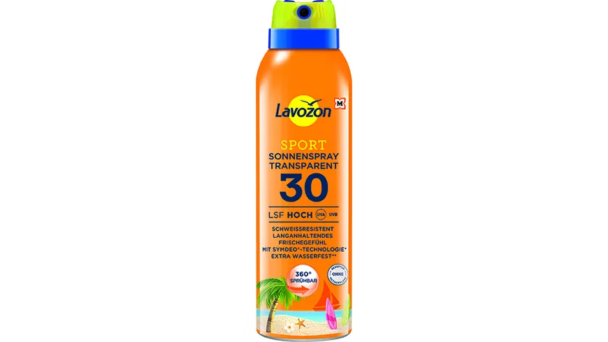 LAVOZON Sonnenspray Sport LSF 30 200 ml