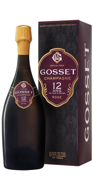 Gosset 12 ans de Cave Rose