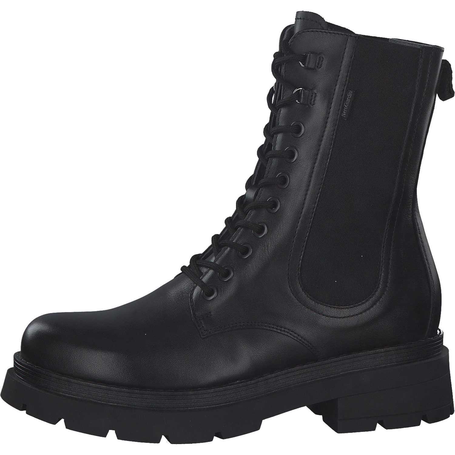 NeroGiardini I117123D, Schnürstiefeletten, Damen, Schwarz
