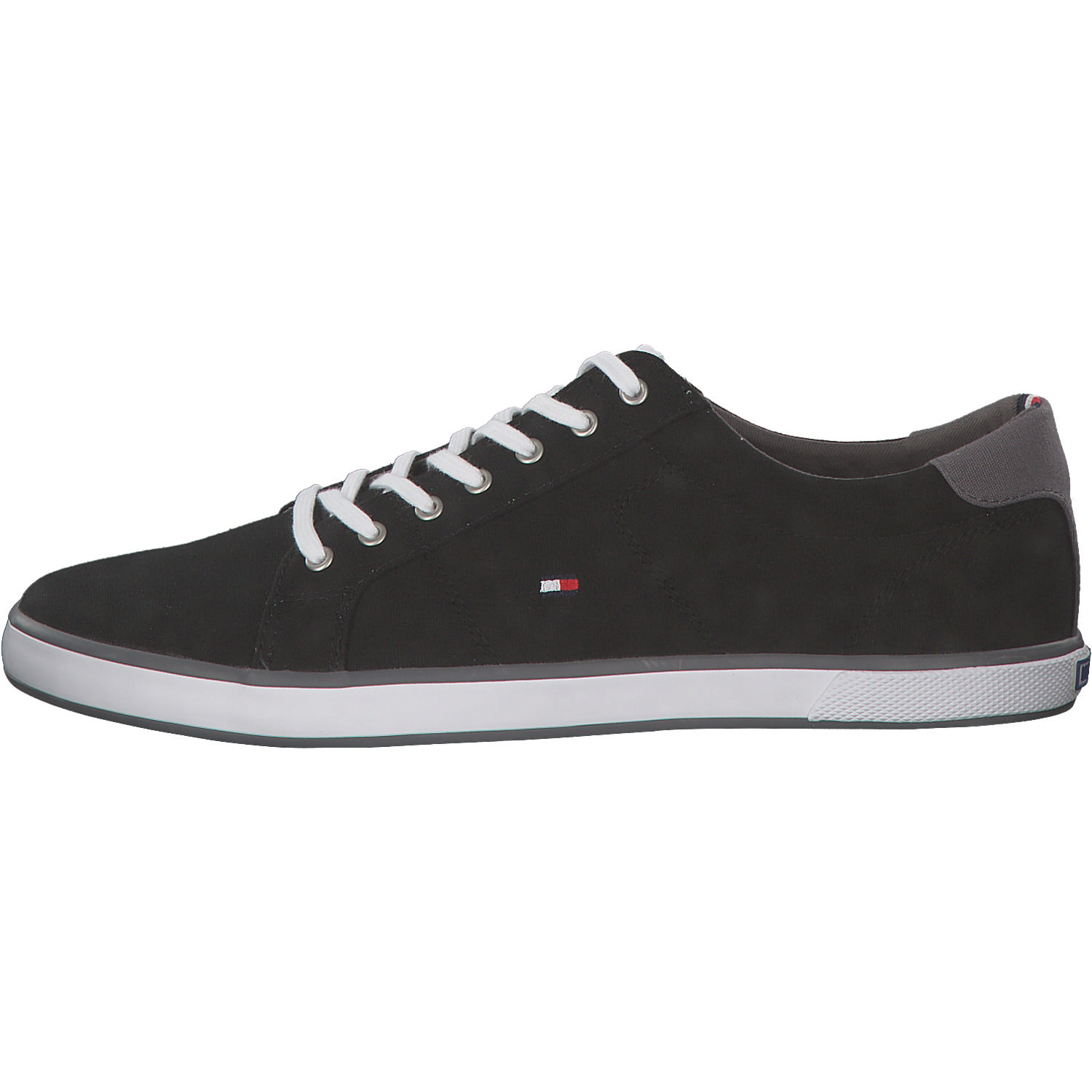 Tommy Hilfiger FM0FM00596, Sneakers Low, Herren, Schwarz (Black/Grey/Red)