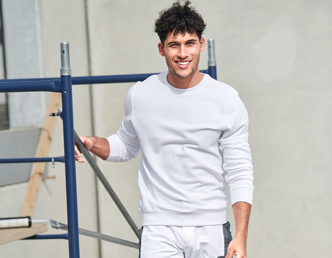 e.s. Sweatshirt poly cotton