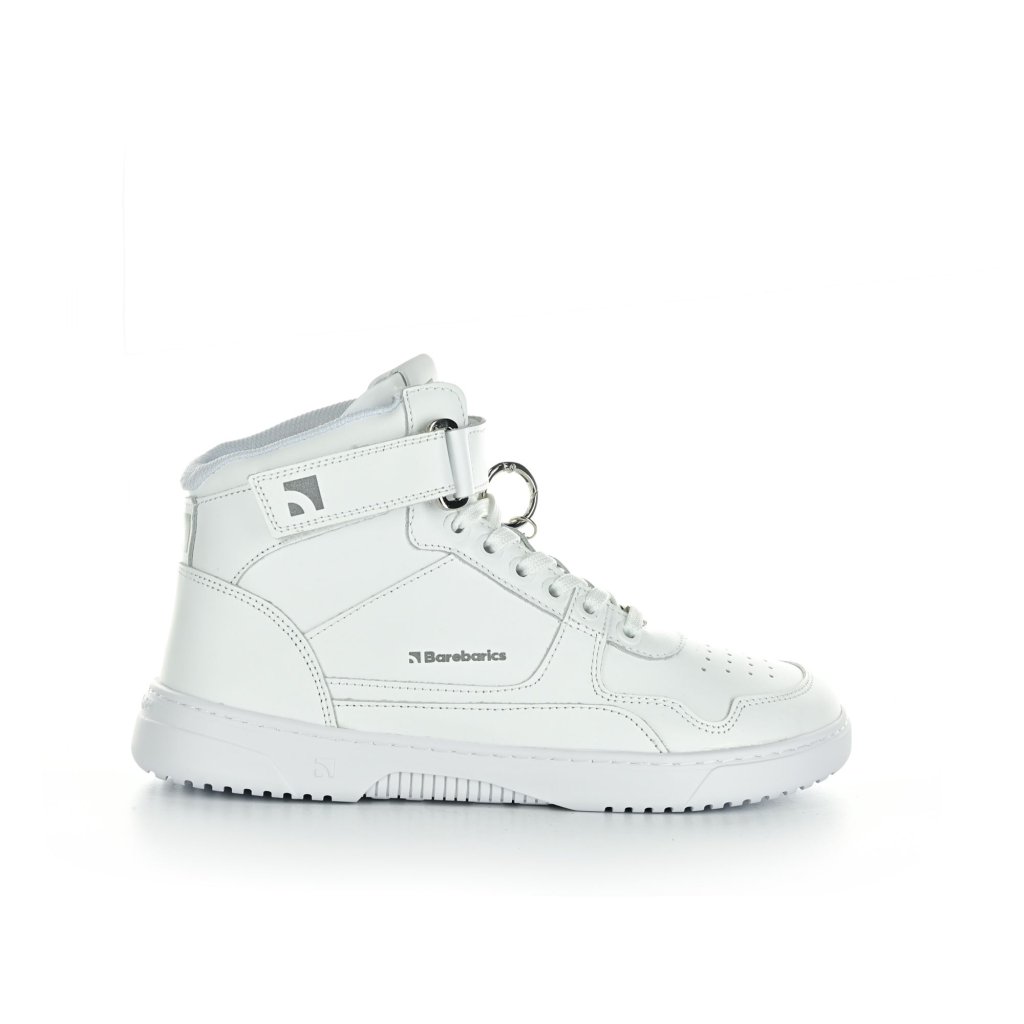 Be Lenka Barebarics Zing High Top All White knöchelhohe Barfußsneakers