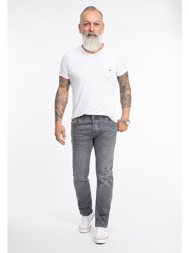 Rock Creek Jeans Straight Leg in Grau günstig kaufen
