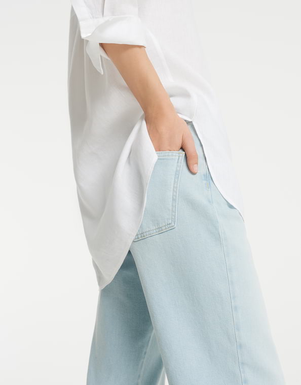 Bluse Fython solid