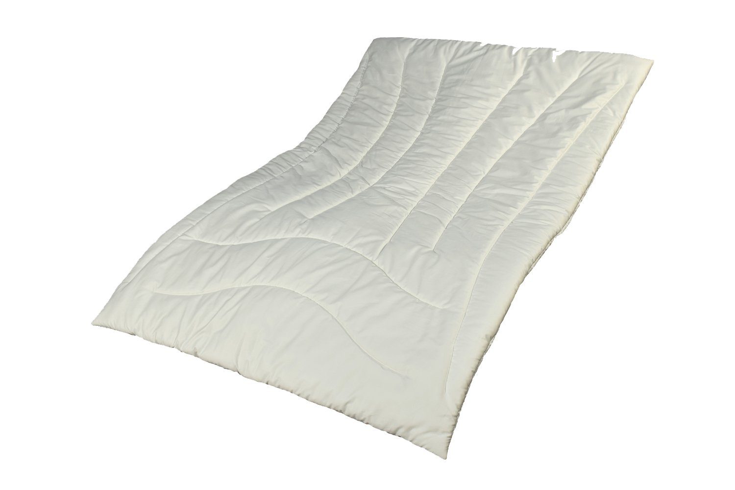 Naturfaserbettdecke, Zirbe Duo-Warm Bettdecke Alpenglück 200 x 200 cm Füllung Schurwolle, Garanta
