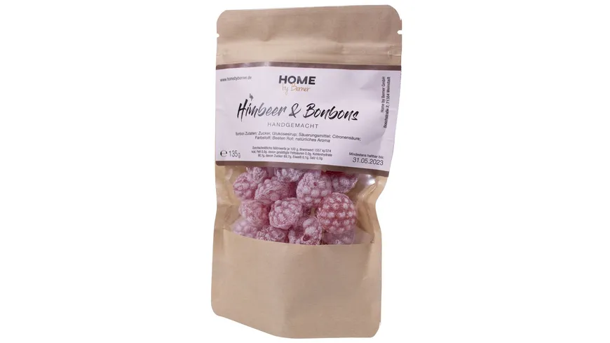 HOME by Berner Himbeerbonbons 135 g