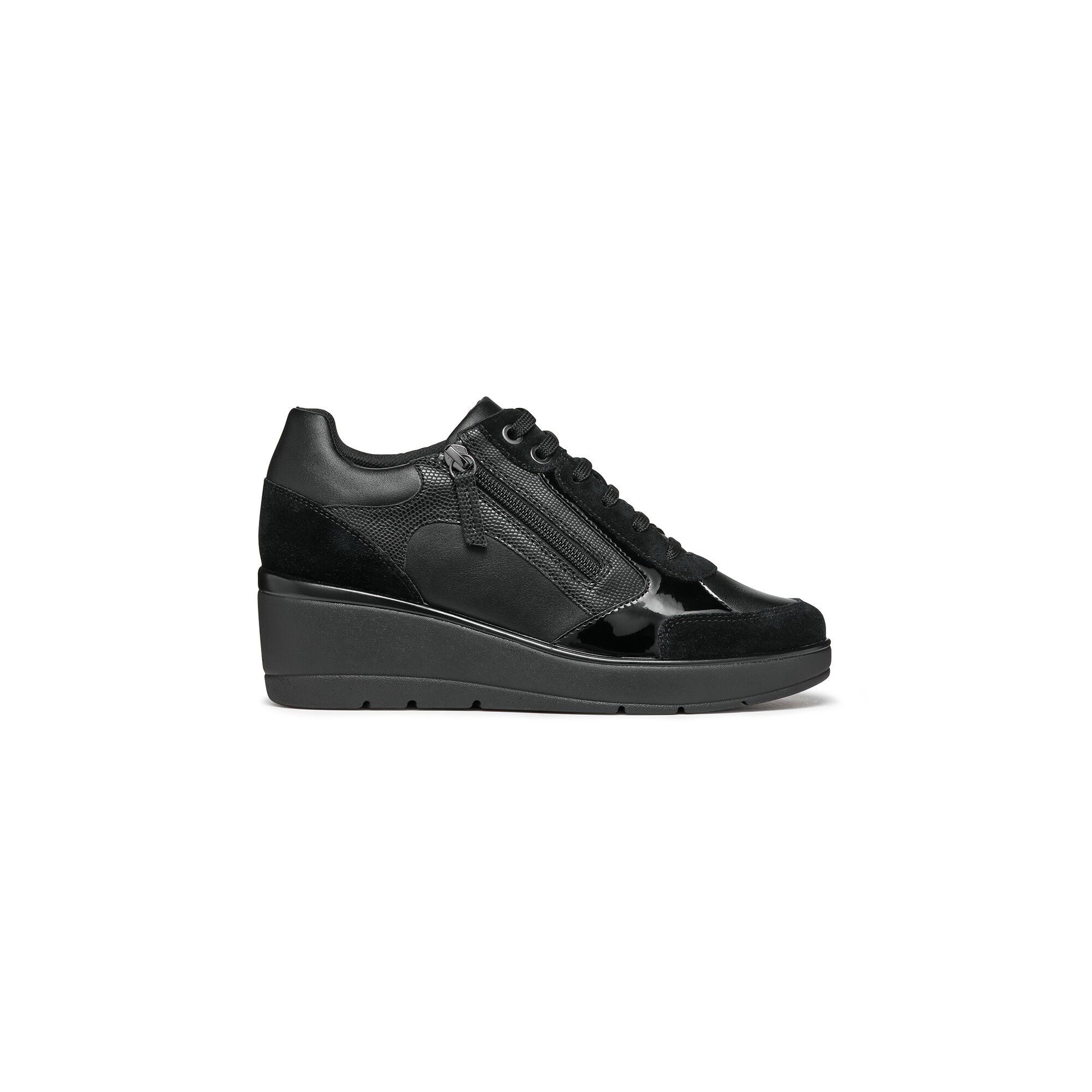 Baskets compensées Ilde dessus cuir synthétique
