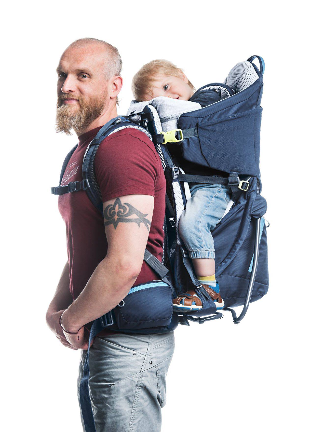 Deuter Kindertrage Kid Comfort + Sonnenschutz DEUTER - braun