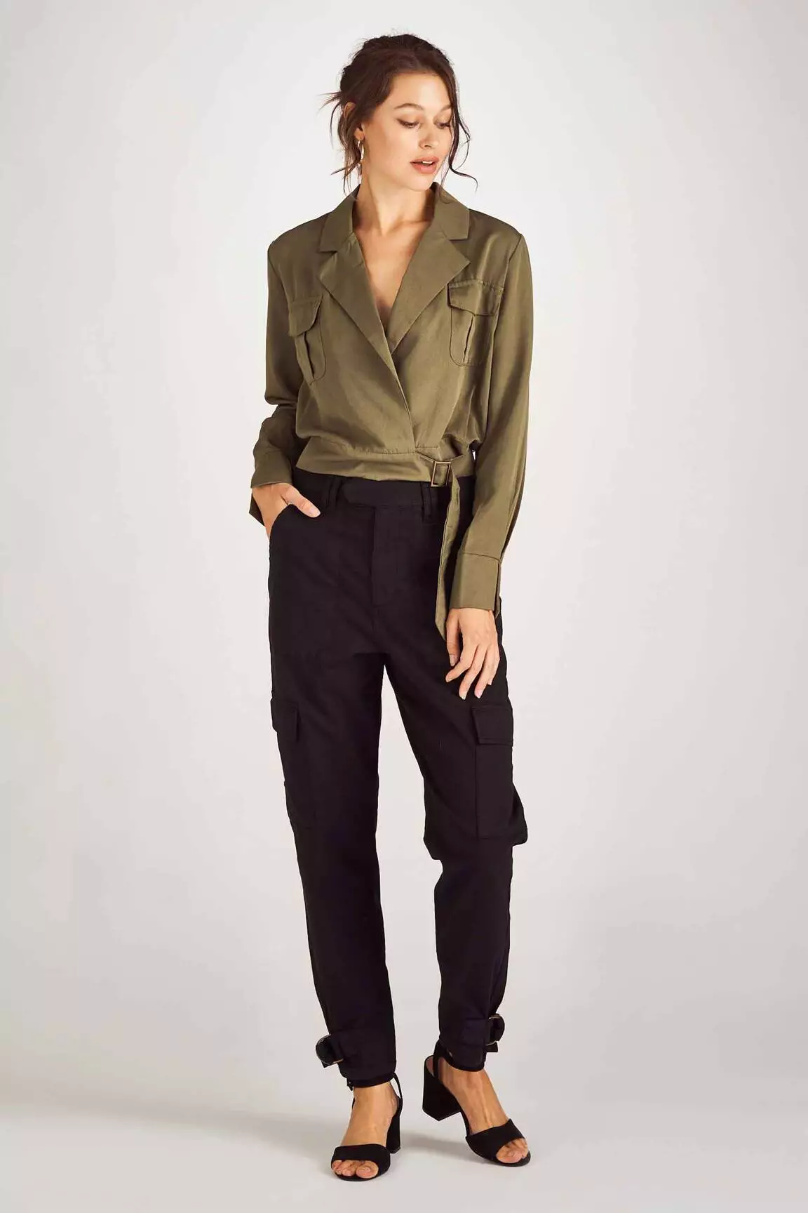Astrid Black Label Tops Femme couleur vert