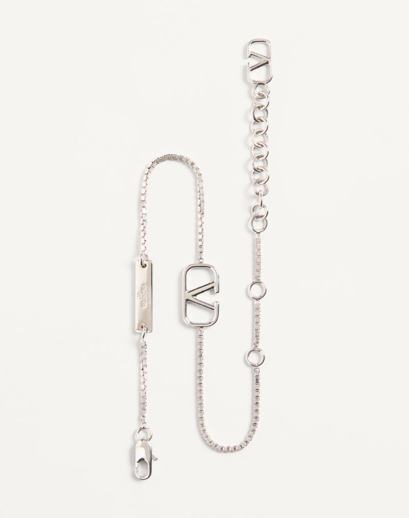 VLogo kenmerkende metalen armband