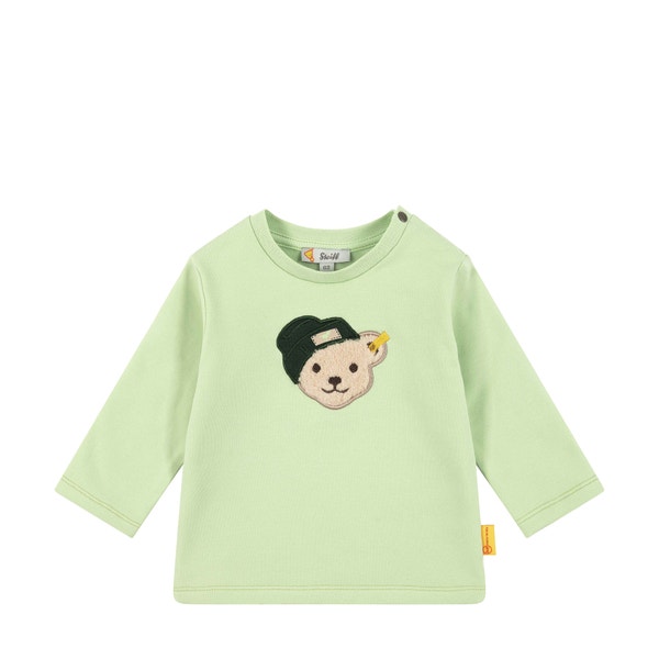 Sweatshirt, hellgrün für Jungs