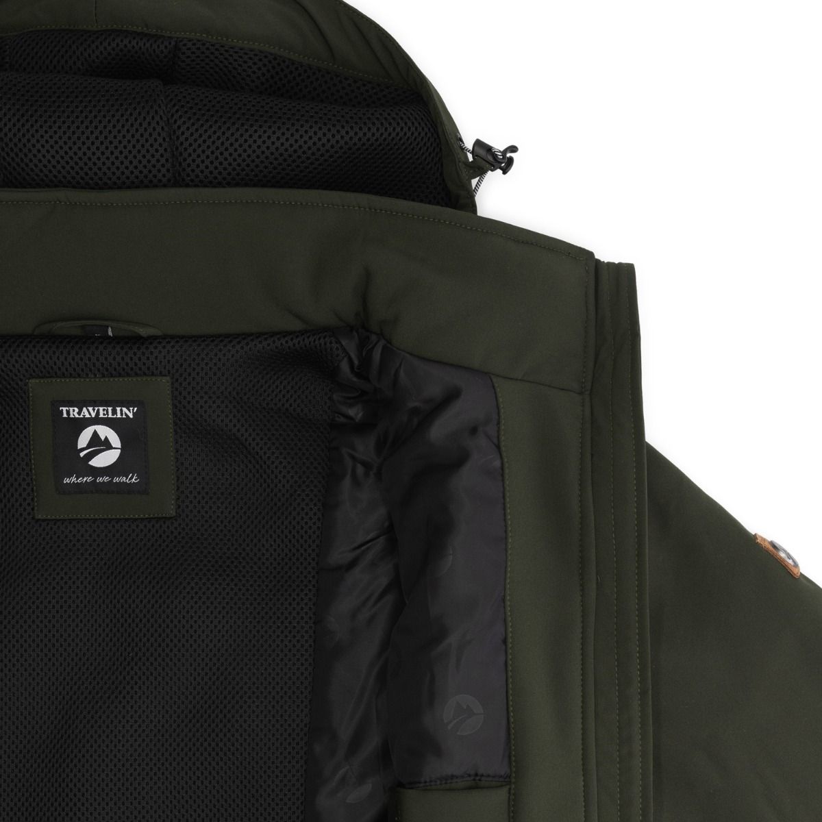 Travelin' Holger grüne Herren Jacke