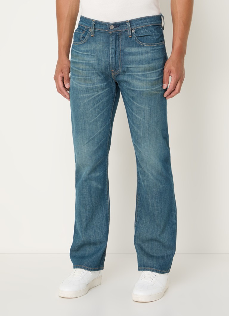 Levi's 527 tiesaus kirpimo džinsai su tamsiu skalbimu