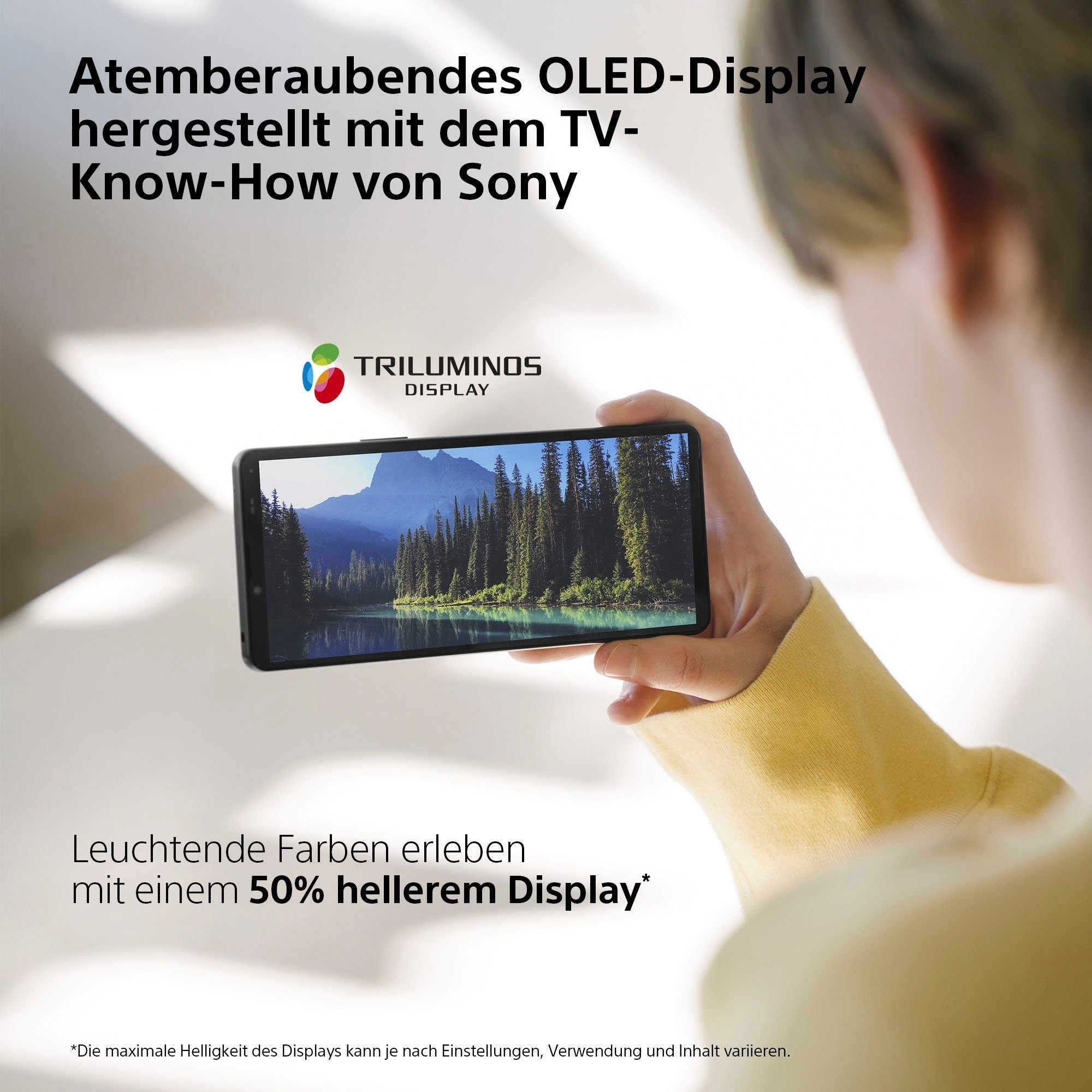 Sony XPERIA 10V Smartphone (15,5 cm/6,1 Zoll, 128 GB Speicherplatz, 48 MP Kamera)