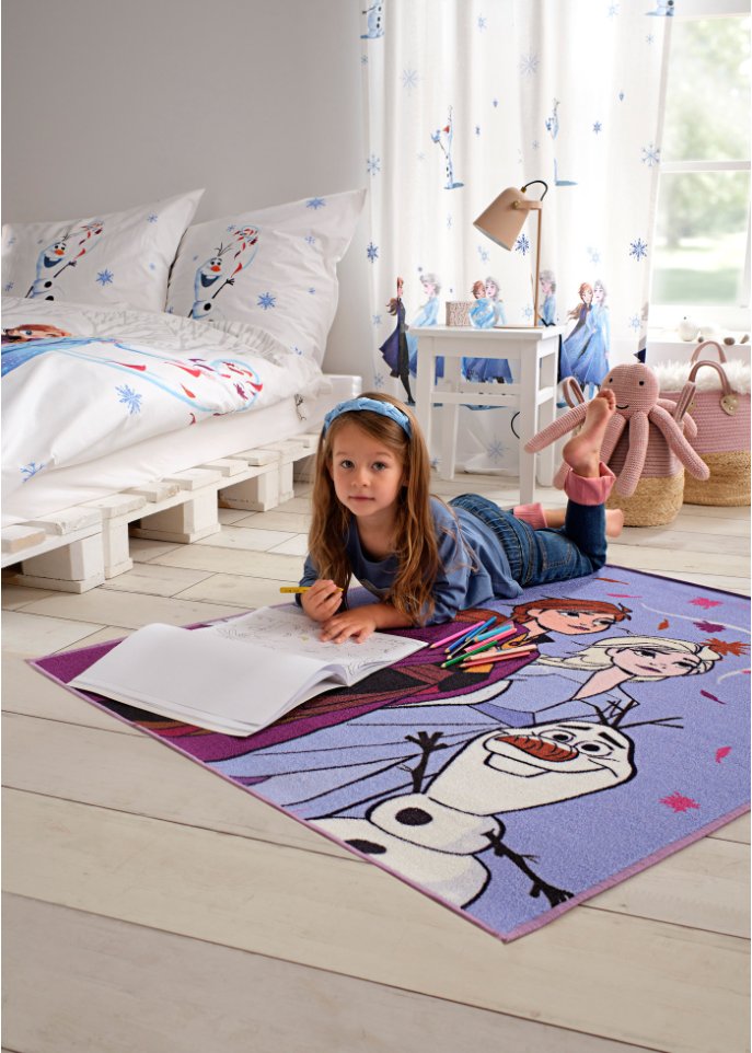 Waschbarer Teppich DS Frozen