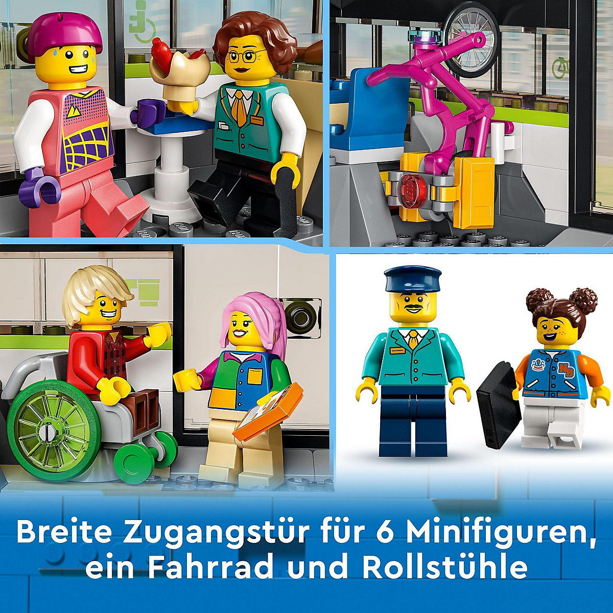 LEGO® City 60337 Personen-Schnellzug