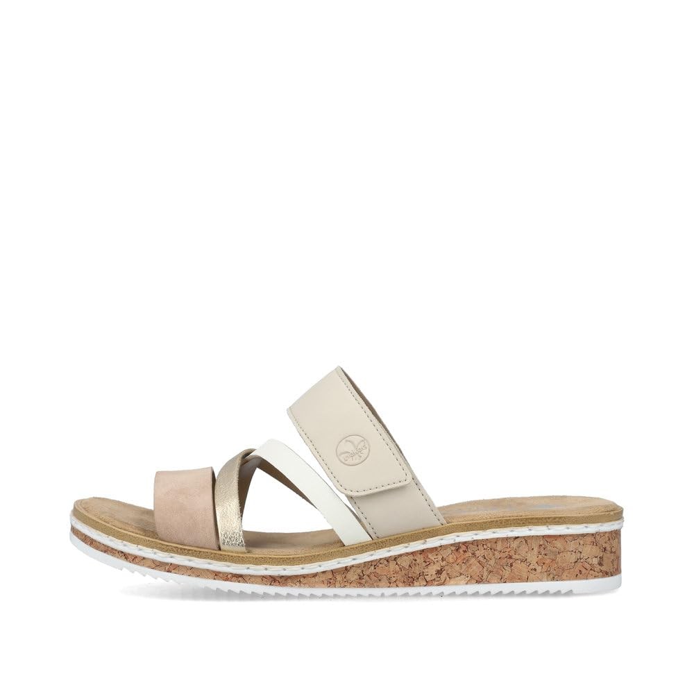 RIEKER Komfort Sandalen beige