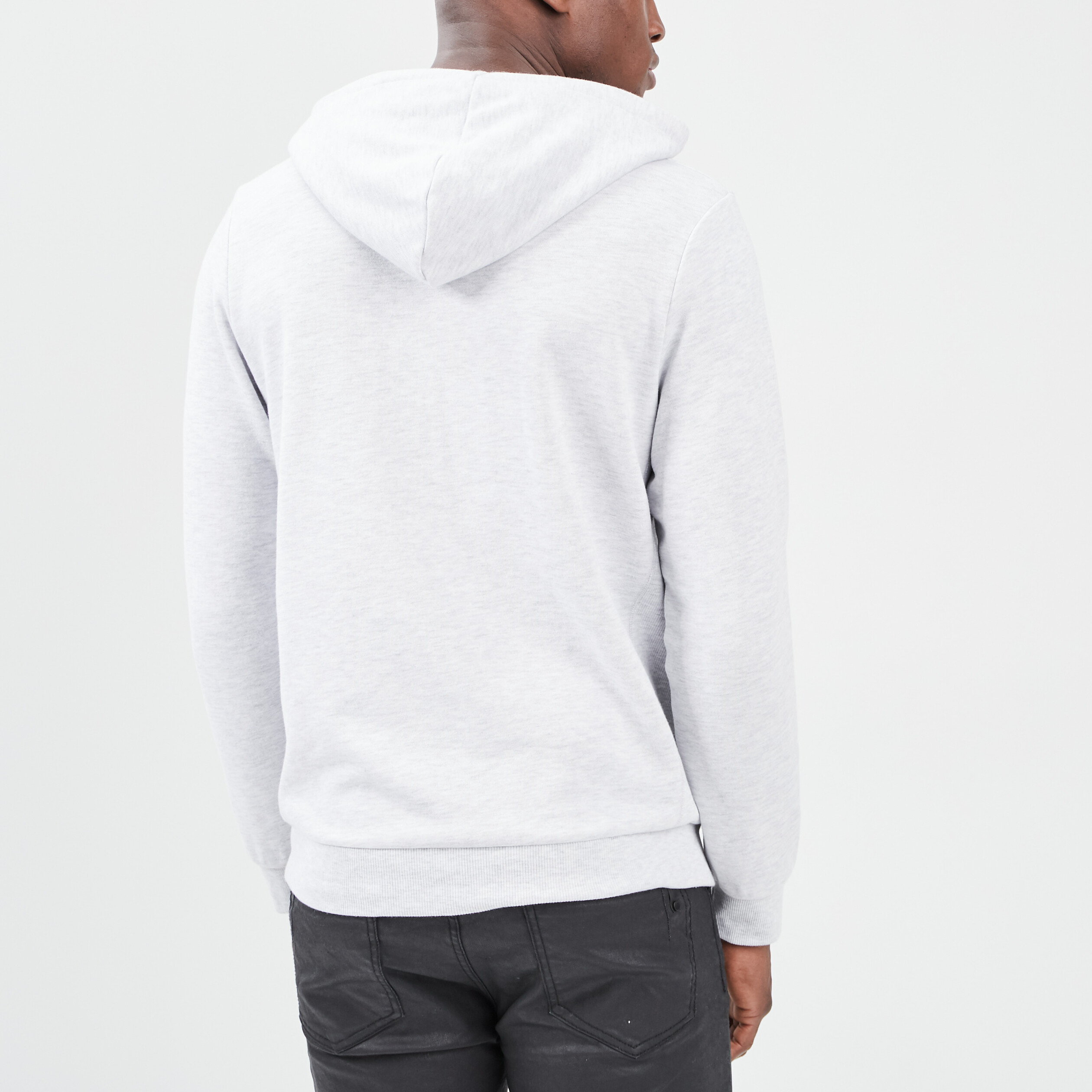 Sweat à capuche Creeks gris clair homme | La Halle