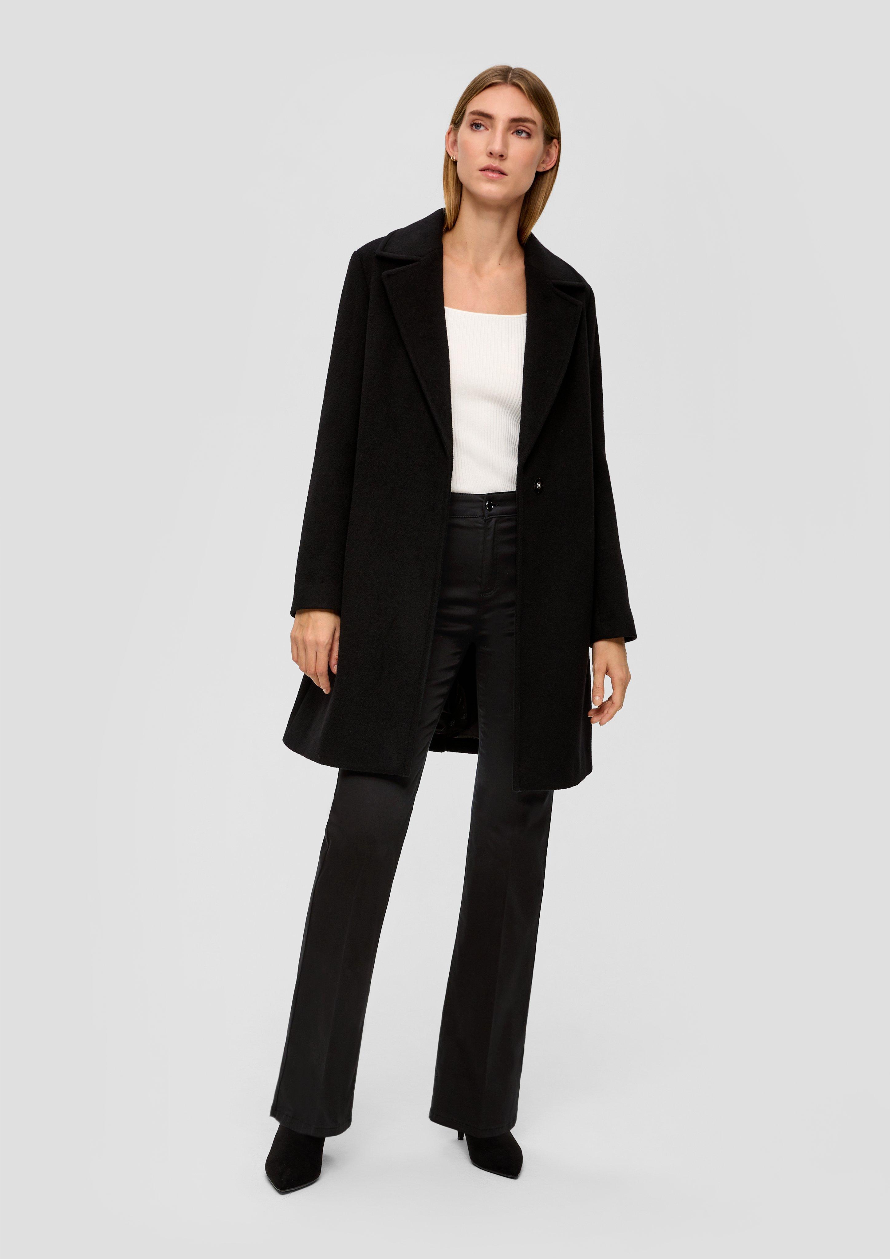 Regular: Satinhose mit Flared Leg  2138418-9999