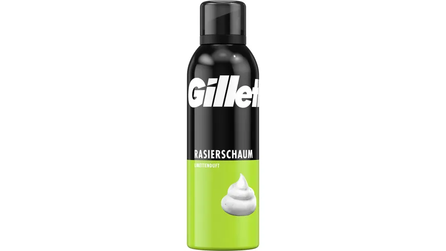 Gillette Rasierschaum Limettenduft 200ml 200 ml