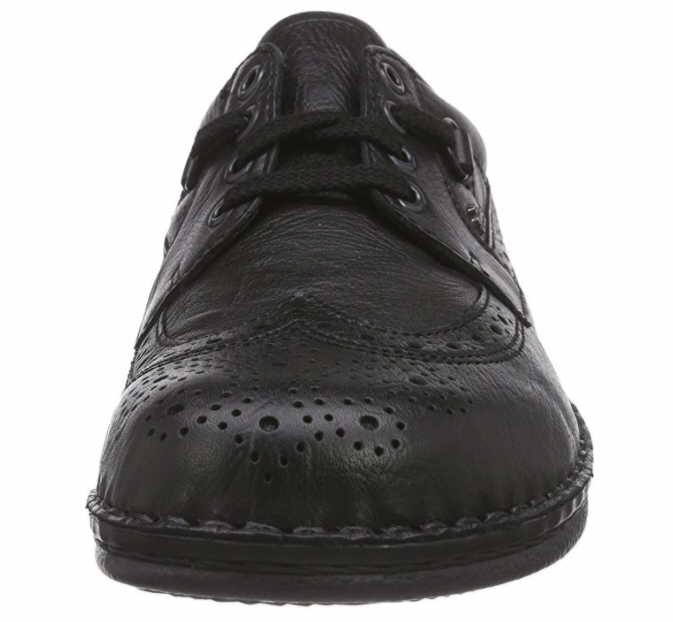 FINN COMFORT Komfort Schnürer schwarz Finn-York schwarz Togo