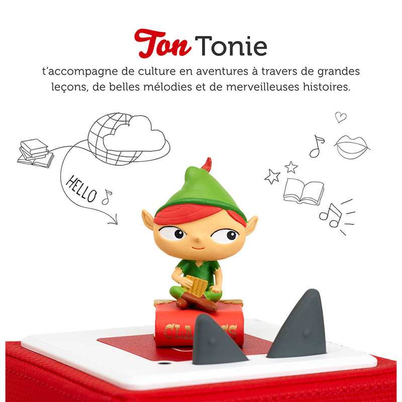 Figurine Mes classiques préférés Peter Pan et deux autres classiques Tonies