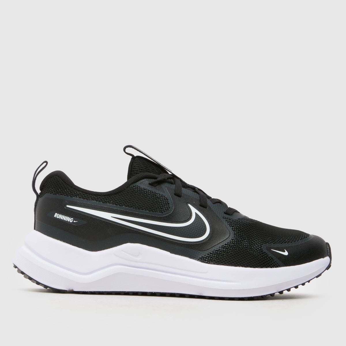 Črno-beli športni copati Nike Cosmic Runner Youth