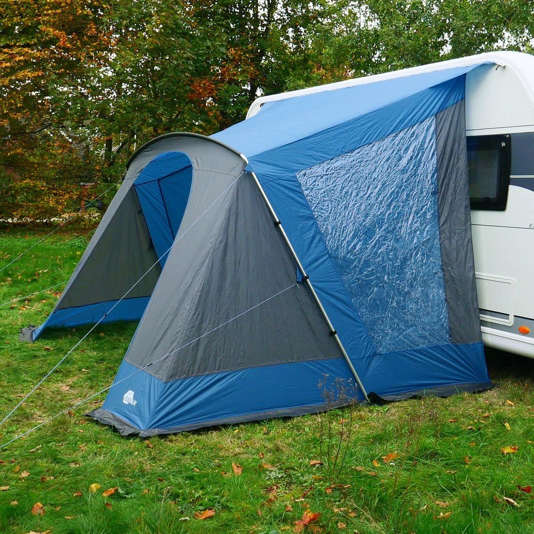 yourGEAR Vorzelt your GEAR Sharki 330 - Wohnwagen Sonnendach Vorzelt Alugestänge, Personen: 0