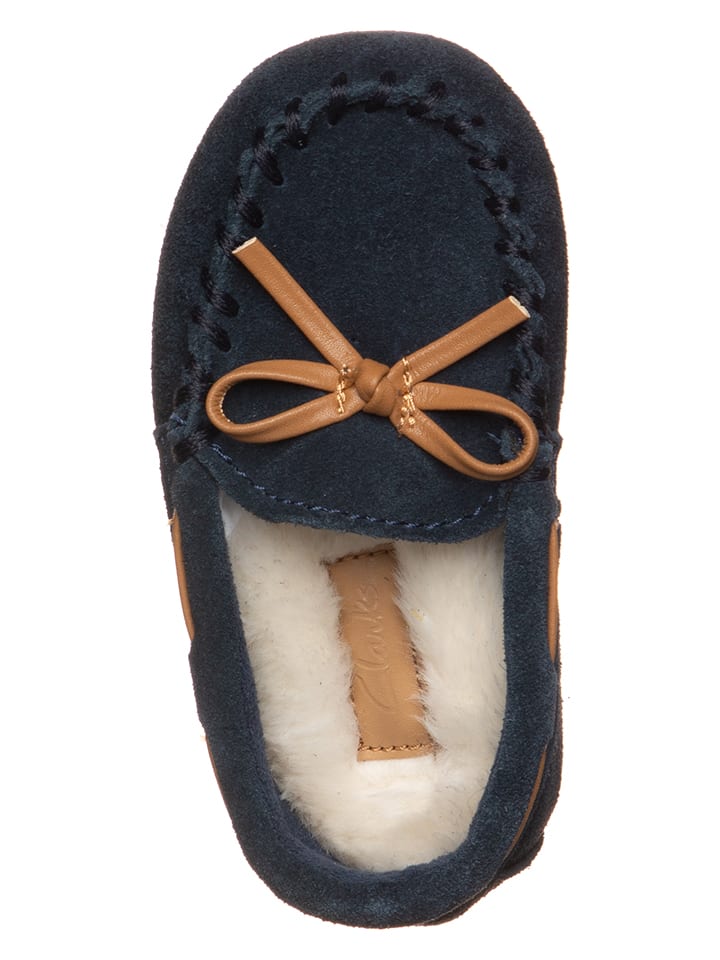 Clarks Leder-Slipper 
