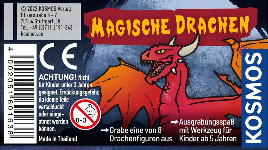 KOSMOS - Drachen-Ausgrabung