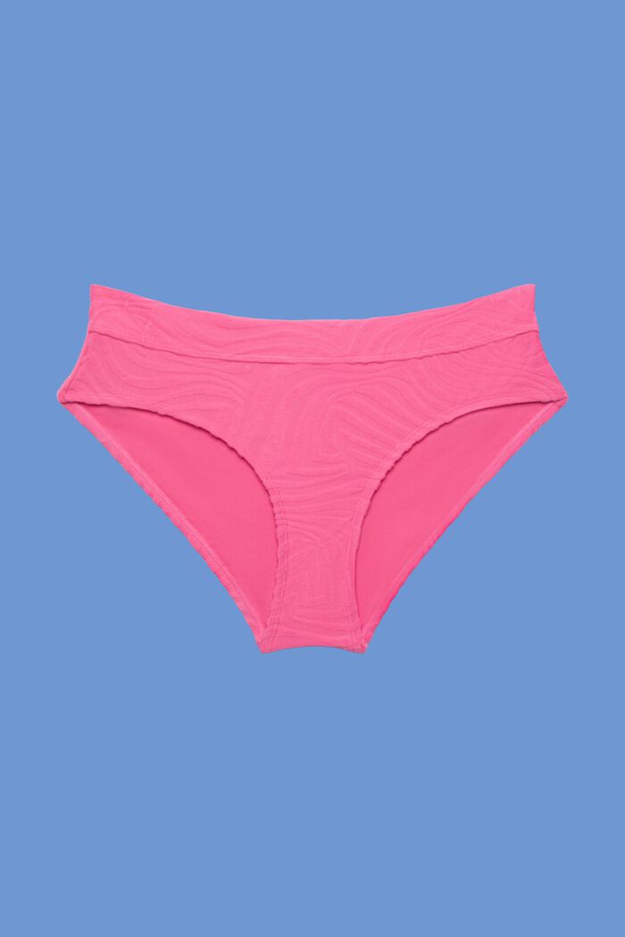 Recycelt: Bikinihose aus Jacquard