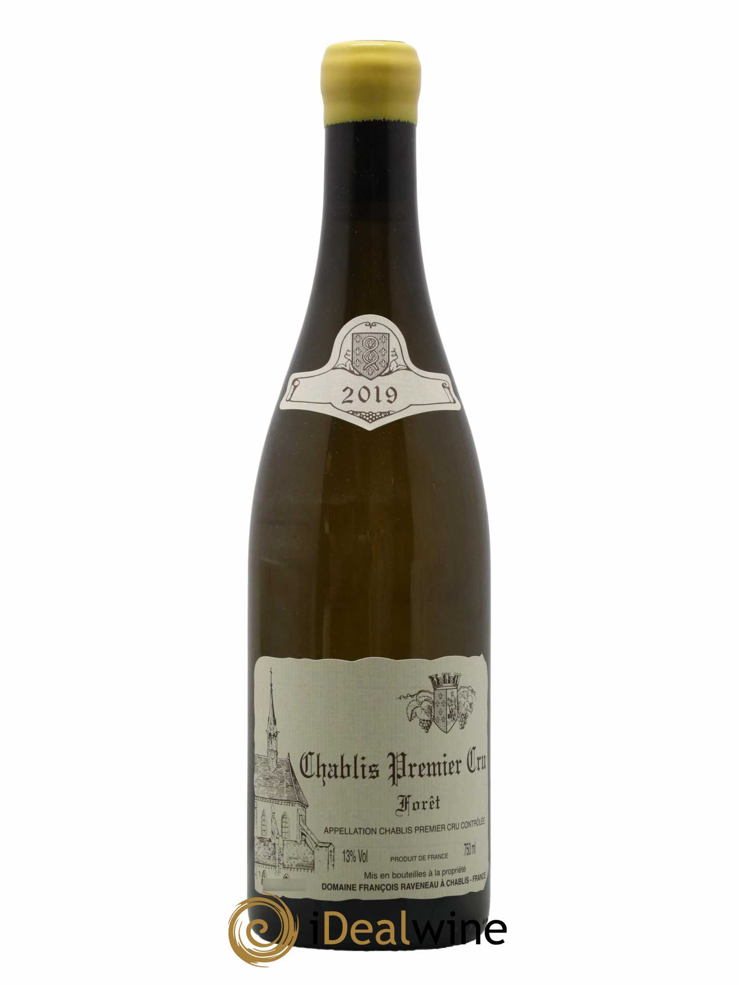 Chablis 1er Cru Forêt Raveneau (Domaine)  2019 - Lot de 1 Bouteille