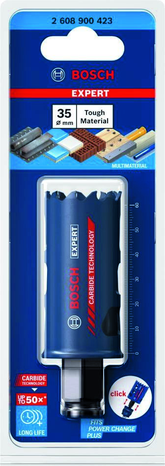 Bosch Blue Accessories 2608900423 Ποτηροτρύπανο Expert Tough Material 35 x 60 mm