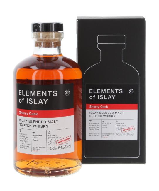 Elements of Islay - Sherry Cask 0,7 l·54,5 % vol