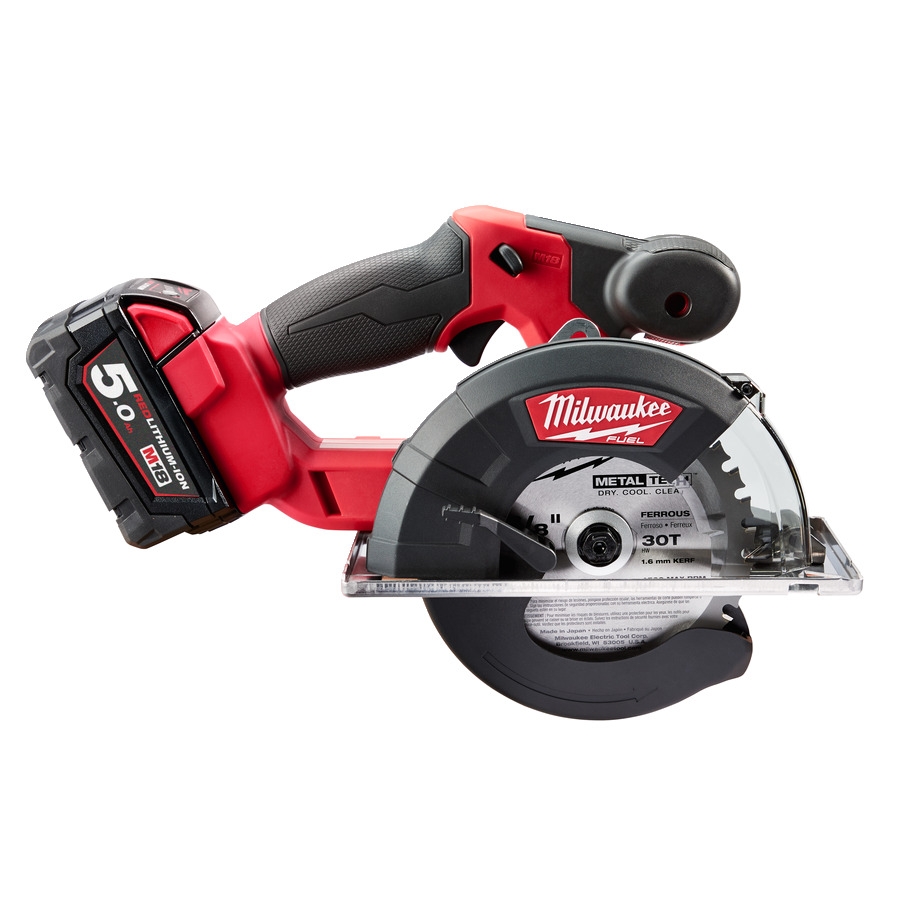 Milwaukee 4933459193 M18 FMCS-502X Ferăstrău circular pentru metal cu combustibil 18V 5.0ah Li-ion