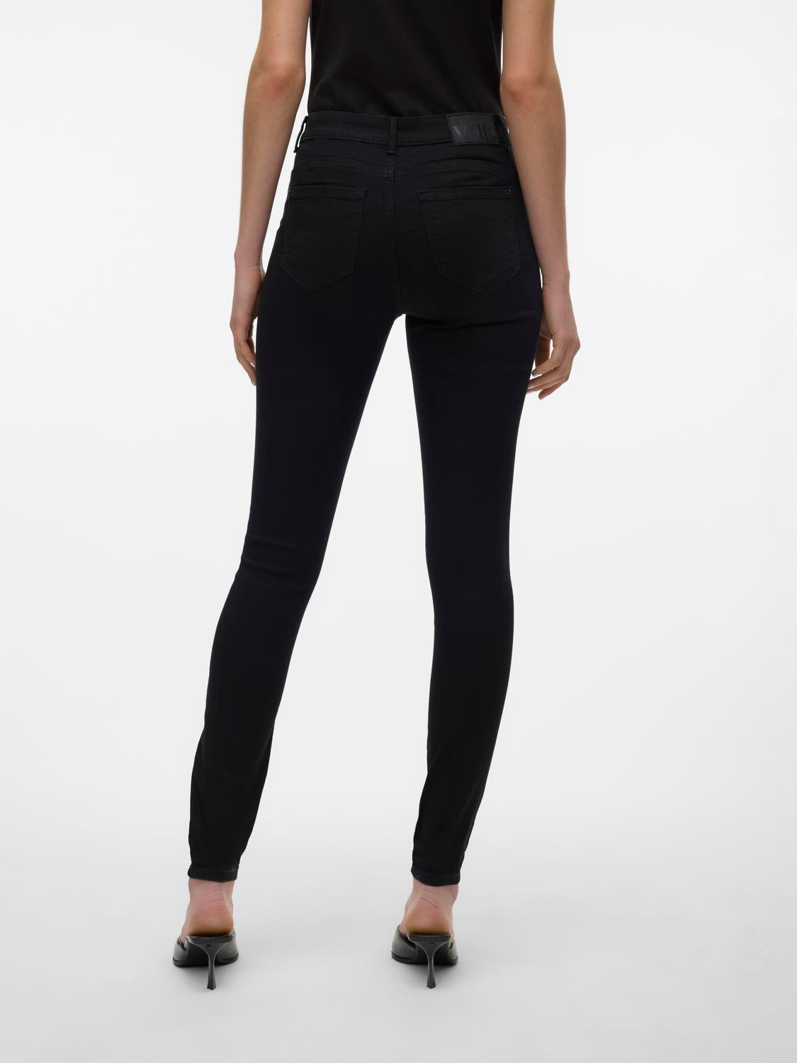 VMALIA Mid Rise Gerade geschnittener Slim Fit Jeans
