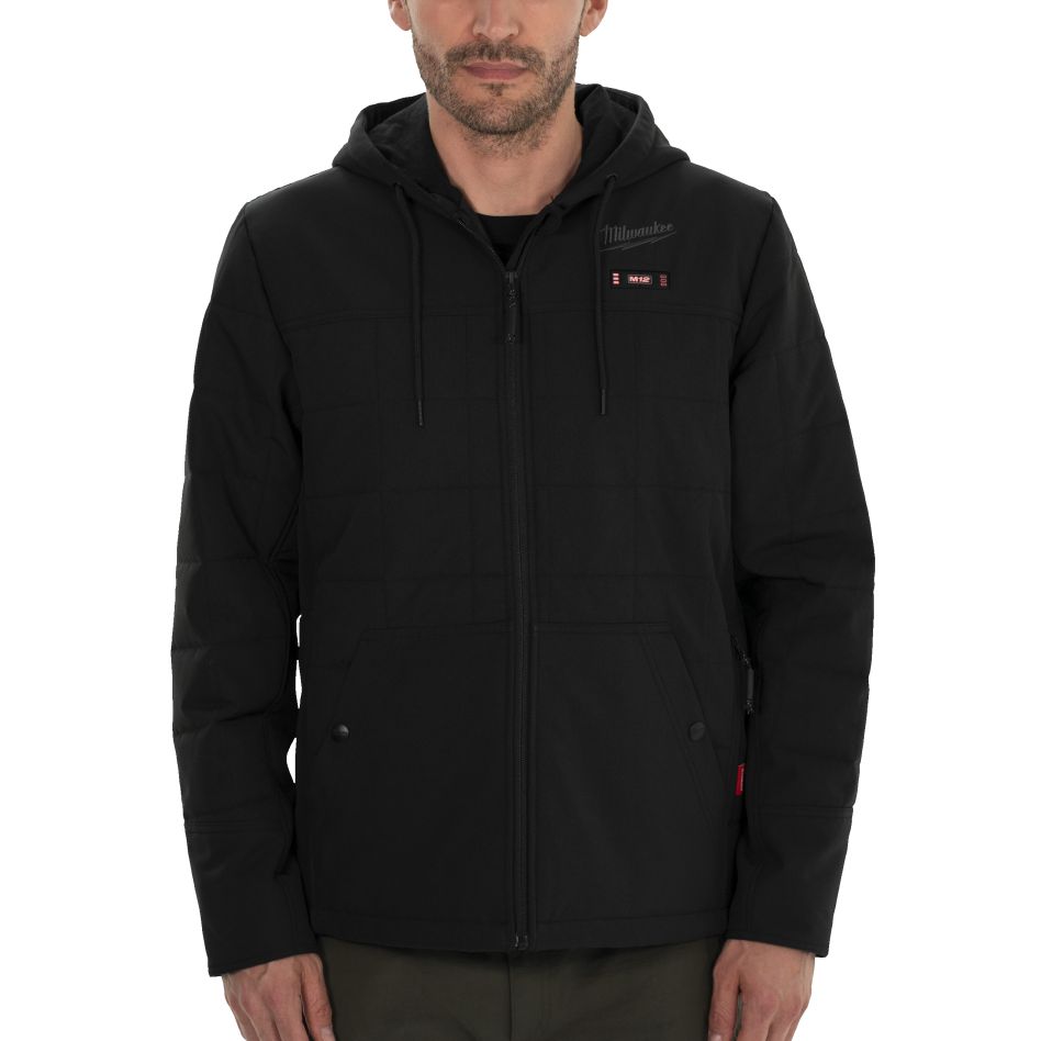 Milwaukee Zubehör 4932480073 M12 HPJBL2-0 (L) M12 Beheizbare Steppjacke Schwarz