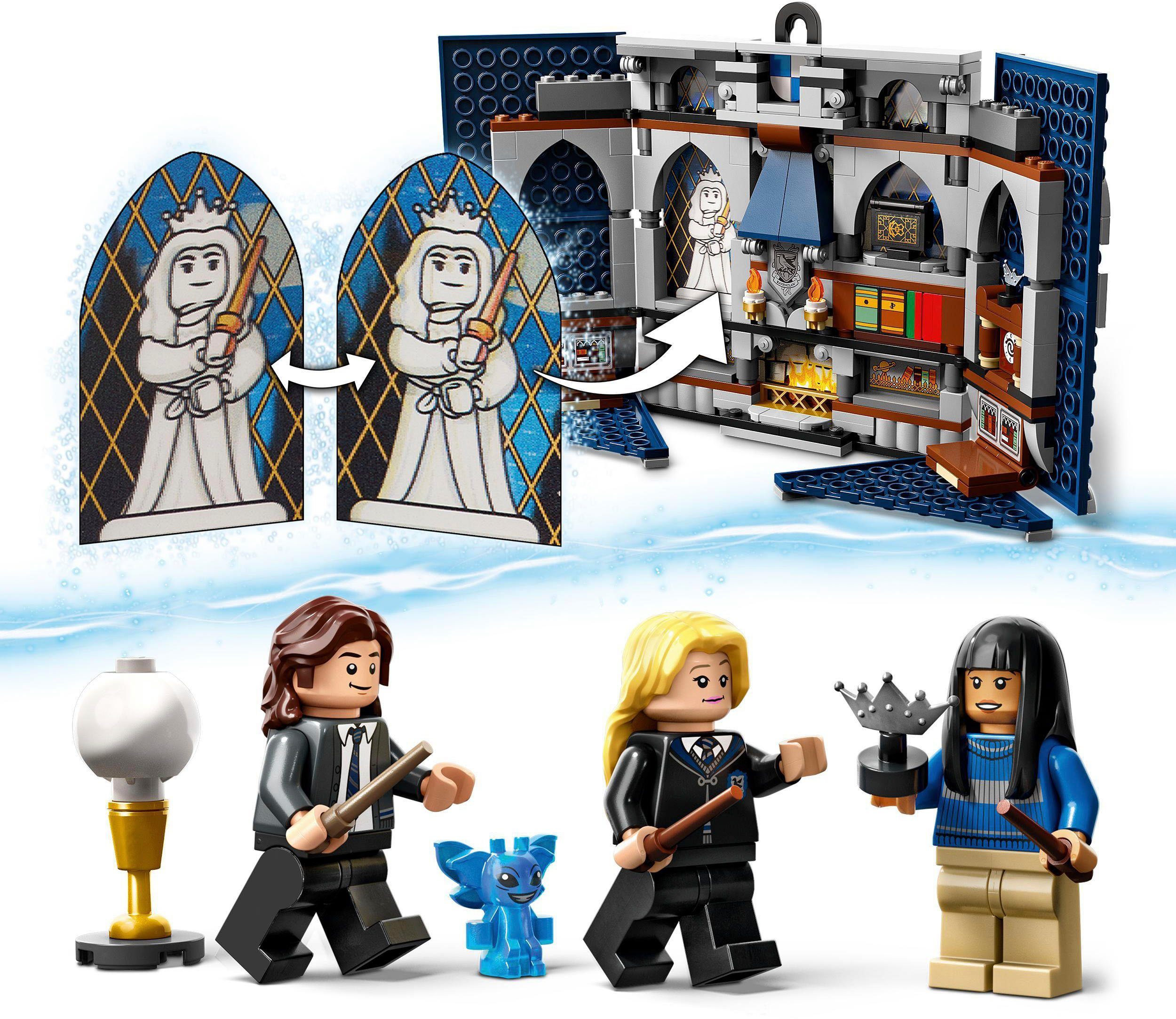 LEGO® Konstruktionsspielsteine Hausbanner Ravenclaw (76411), LEGO® Harry Potter, (305 St)