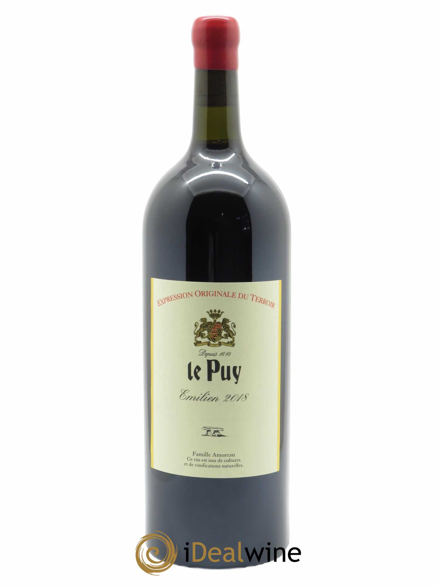 Le Puy - Cuvée Emilien  2018 - Lot de 1 Magnum