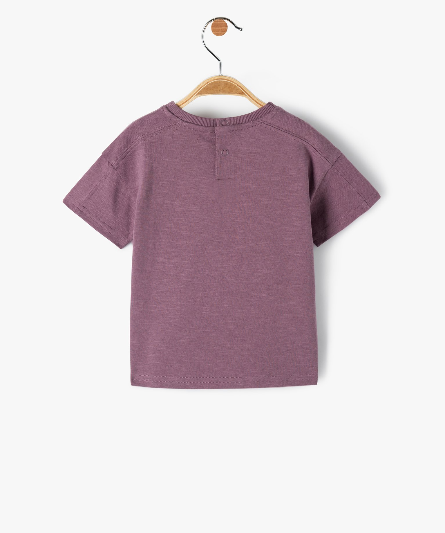 Tee-shirt bébé Garçon à manches courtes et imprimé en r... violet | GEMO