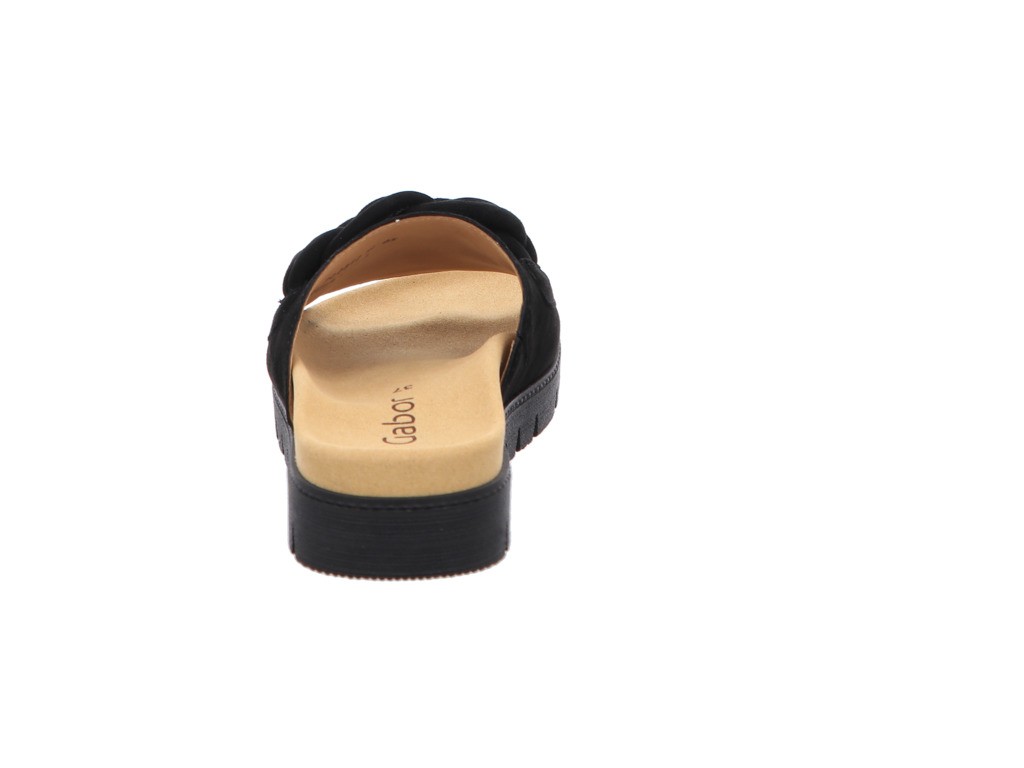 GABOR Komfort Sandalen schwarz