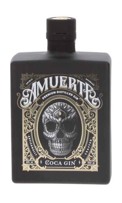 Amuerte Coca Leaf Gin - Black Edition 0,7 l·43 % vol