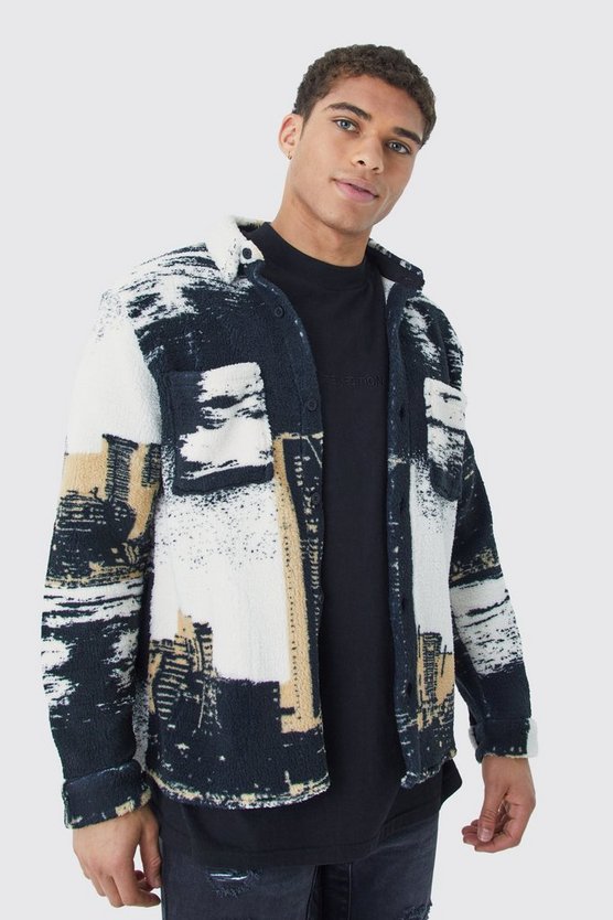 Monochromes Borg-Overshirt