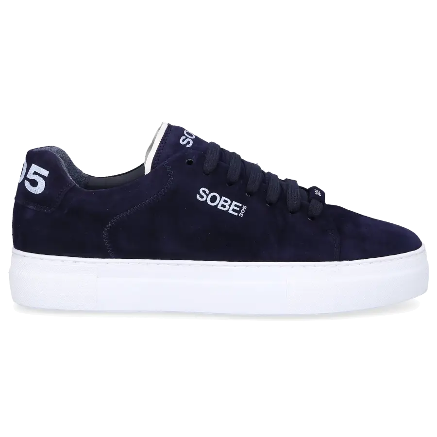 305 SOBE - Sneaker low MIAMI Veloursleder - blau